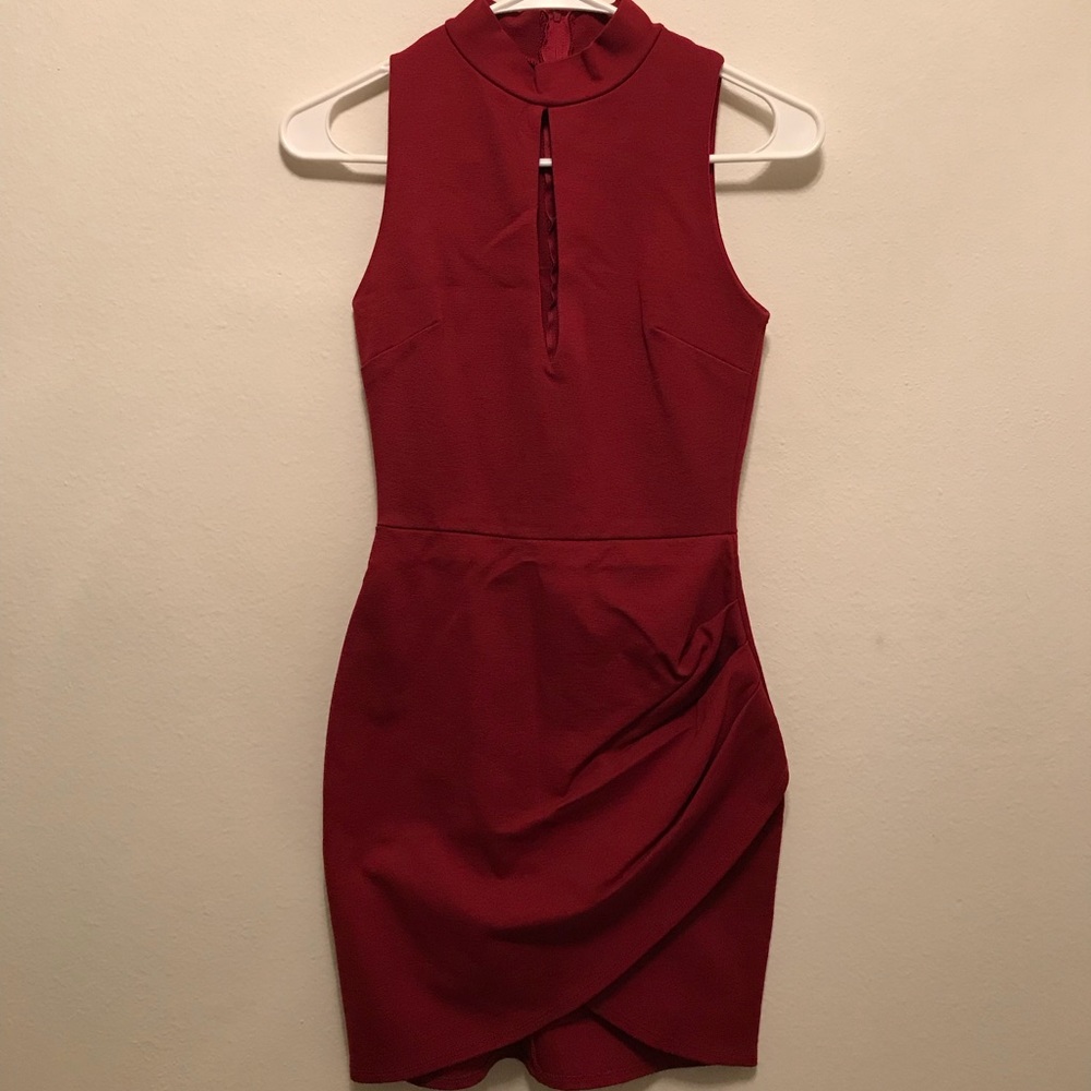 Red dress
